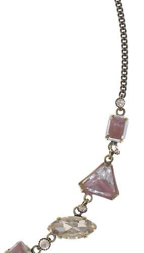 image for Necklace Mix the Rocks Crystal Blush Beige 