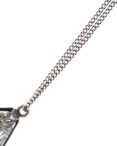 image for Necklace-Y Mix the Rocks Crystal White white 