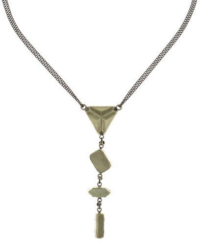 image for Necklace-Y Mix the Rocks Crystal Blush Beige 