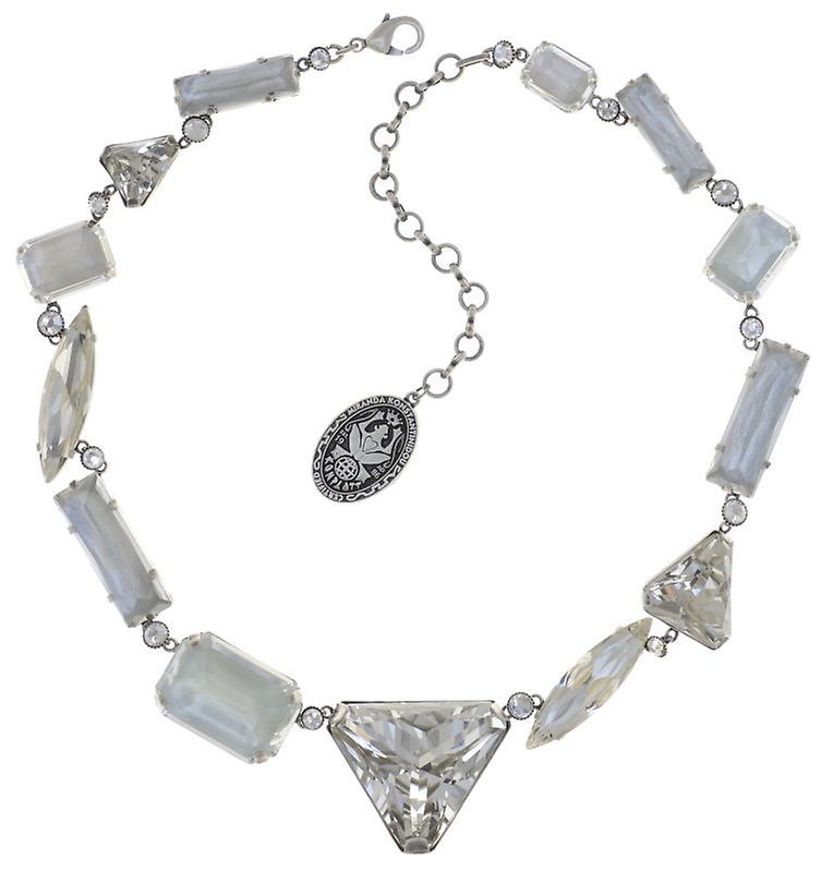 image pour Collier Collier Mix the Rocks Blanc Cristal white 