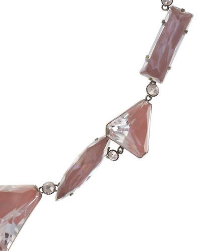 Bild für Halskette Collier Mix the Rocks Kristallrosa Beige 