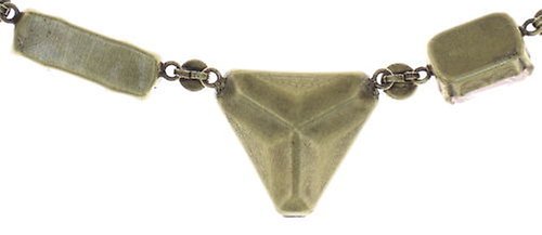 image for Necklace Mix the Rocks Crystal Blush Beige 