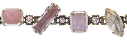 image pour Bracelet Mix the Rocks Rose Cristal Beige 