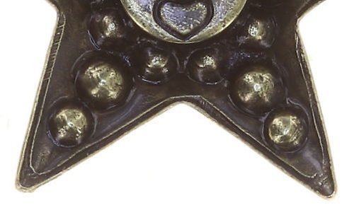 image pour Clou d'oreille Dancing Star Bleu  size M