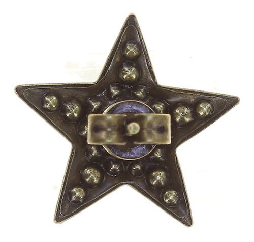 Bild für Ohrstecker Dancing Star Blau  Größe M