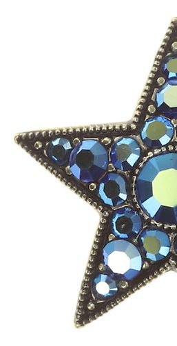 image pour Clou d'oreille Dancing Star Bleu  size M