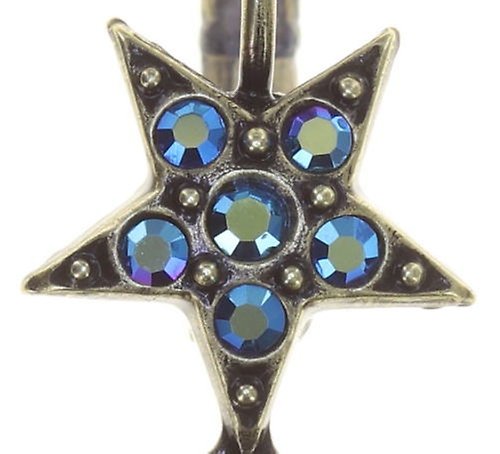 image for Earring Eurowire Dangling Sky Lights Blue  