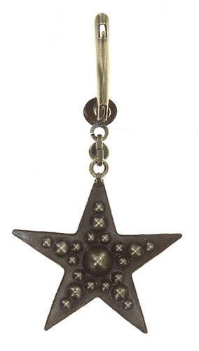 image pour Boucles d'oreilles pendantes Dancing Star Bleu  size L