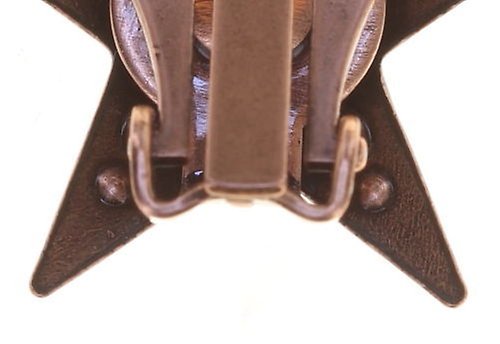 image for Earring Clip Dancing Star Red  size L