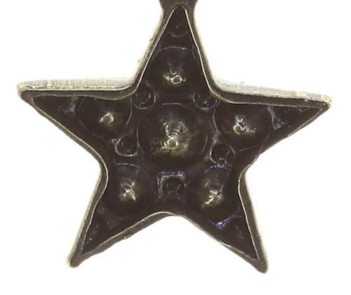 image pour Boucles d'oreilles pendantes Dancing Star Bleu  size XS