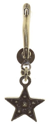 image pour Boucles d'oreilles pendantes Dancing Star Bleu  size XS