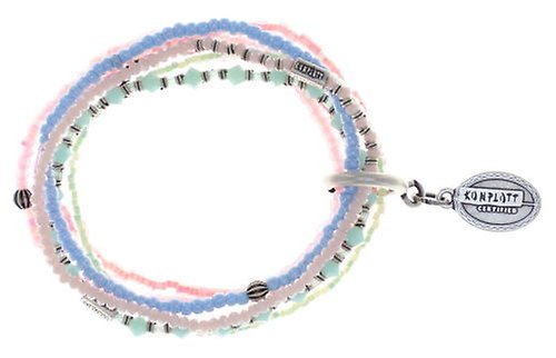 image pour Bracelet élastique Petit Glamour d´Afrique Multi Pastel pastel multi 