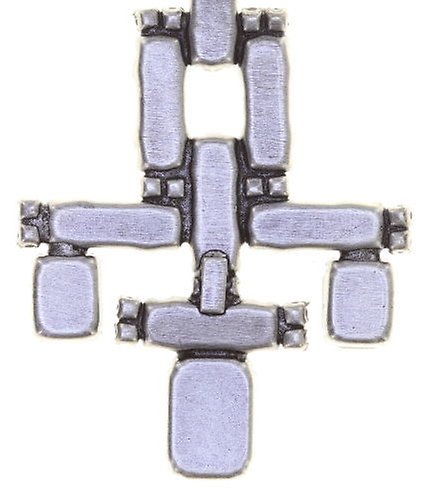 image pour Boucles d'oreilles Eurowire pendantes Empire States Incas Blanc  