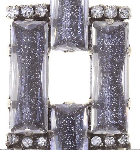 image pour Boucle d'oreille Clip pendante Empire States Incas Blanc  