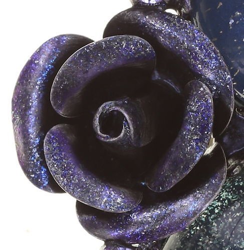 image pour Boucles d'oreilles Clip They Call Me The Wild Rose Bleu / Lila  