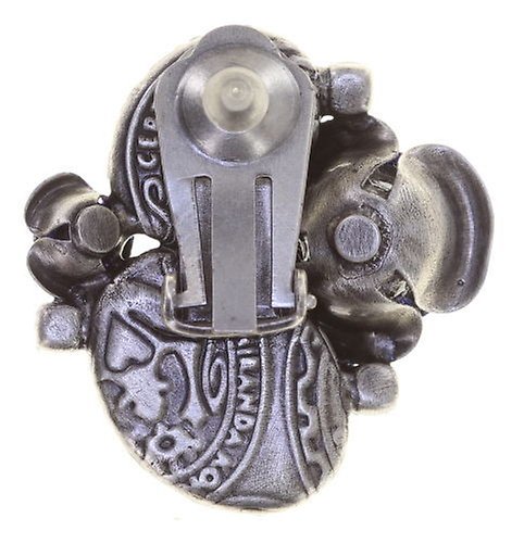 image pour Boucles d'oreilles Clip They Call Me The Wild Rose Bleu / Lila  