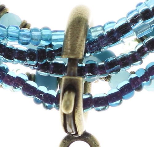 image for Bracelet Elastic Petit Glamour d´Afrique Blue  