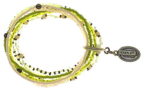 Bild für Armband elastisch Petit Glamour d´Afrique Grün  