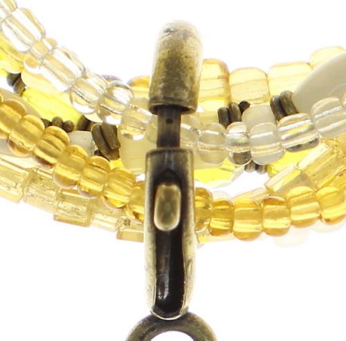 Bild für Armband elastisch Petit Glamour d´Afrique Gelb  