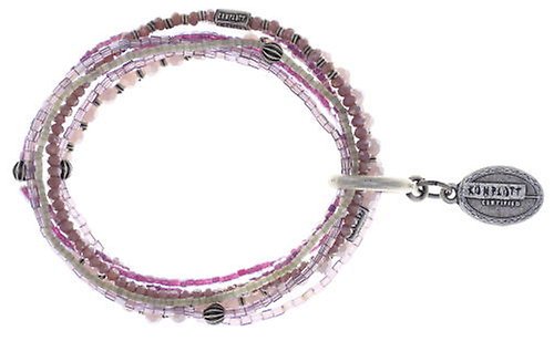 image pour Bracelet élastique Petit Glamour d´Afrique Lila  