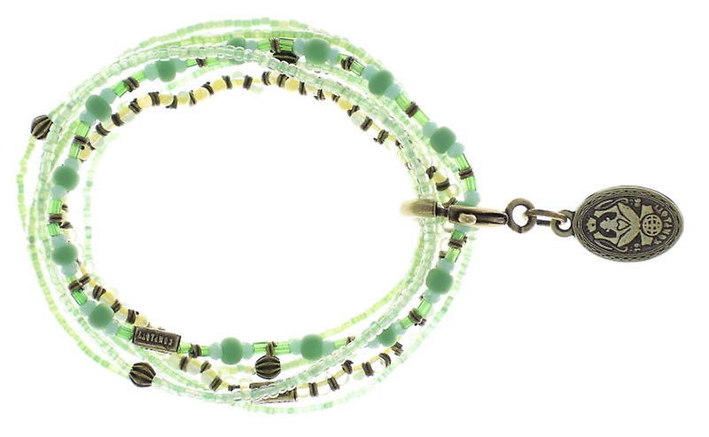 Bild für Armband elastisch Petit Glamour d´Afrique Grün  