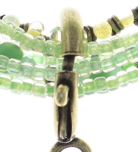 image for Bracelet Elastic Petit Glamour d´Afrique Green  