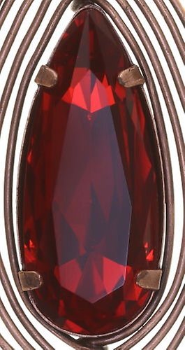 image pour Clou d'oreille pendant Amazonia Rouge  size S