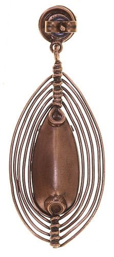 image pour Clou d'oreille pendant Amazonia Rouge  size S