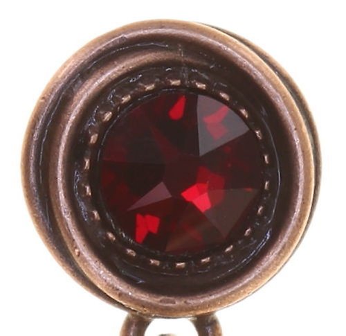 image pour Clou d'oreille pendant Amazonia Rouge  size S