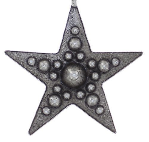 image for Necklace Pendant Dancing Star White  size L