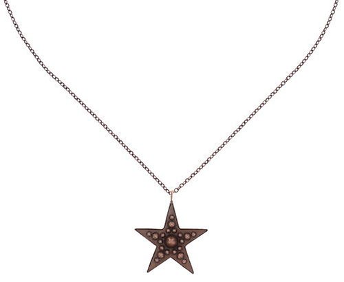 image for Necklace Pendant Dancing Star Red  size L