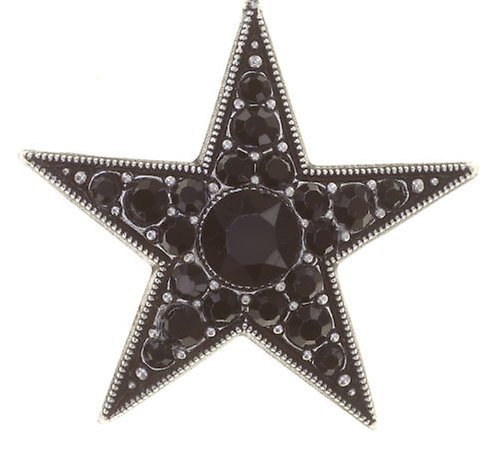 Bild für Halskette mit Anh&auml;nger Dancing Star Schwarz  Größe L