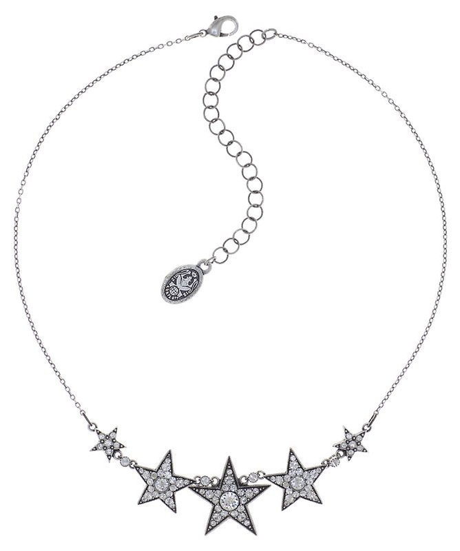 image pour Collier Dancing Star Blanc  