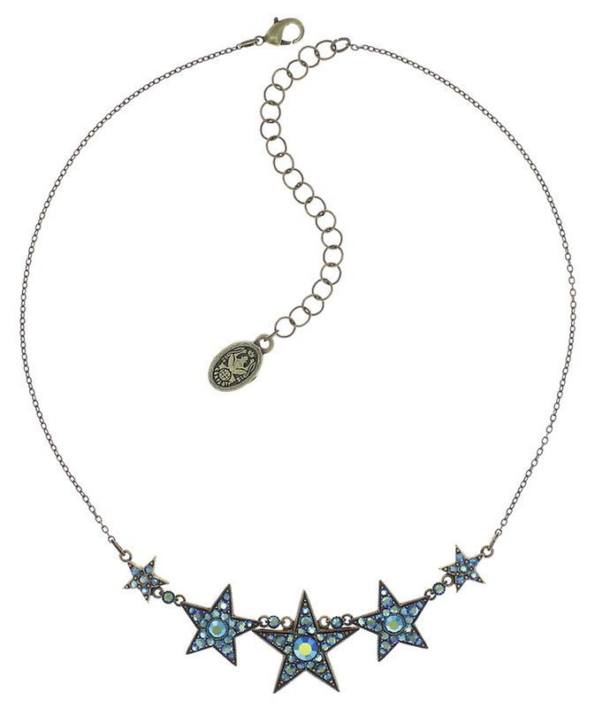 image pour Collier Dancing Star Bleu  