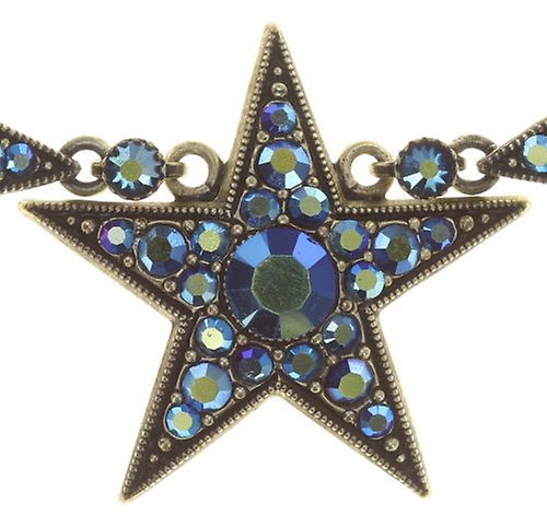 image for Necklace Dancing Star Blue  
