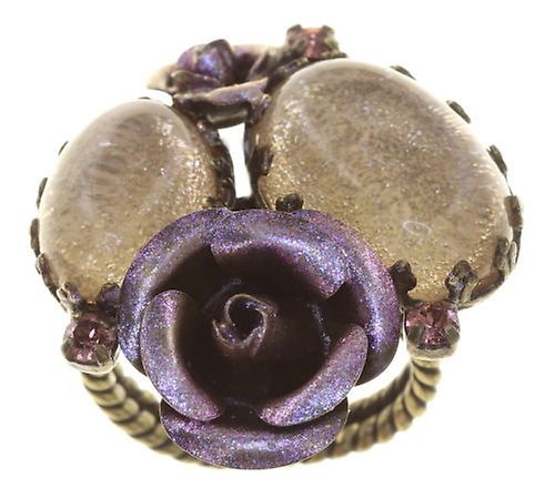 image pour Anneau They Call Me The Wild Rose Beige  