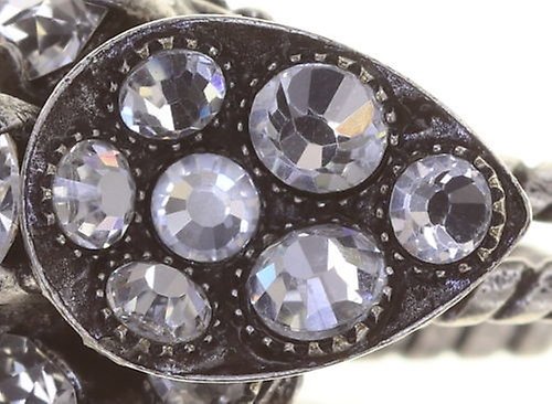 image pour Anneau Tears of Joy crystal pure crystal size S