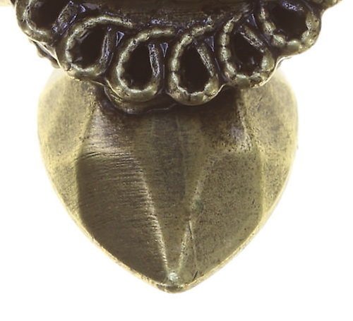 image for Ring Tears of Joy Brown crystal cappucci size S