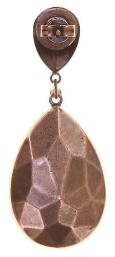 Bild für Ohrstecker baumelnd Tears of Joy Korallenfarbig scarlet Größe L