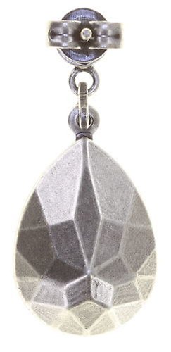 image for Earring stud dangling Tears of Joy crystal pure crystal size M