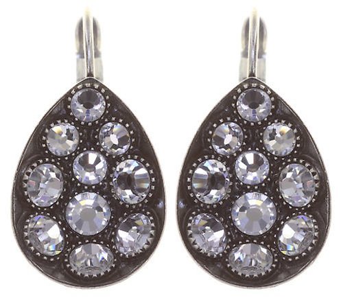 image for Earring Eurowire Tears of Joy crystal pure crystal size M