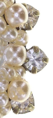 image pour Clou d'oreille Kaleidoscope Illusion Blanc  size L