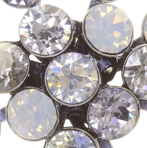 image for Earring Stud Magic Fireball White  Classic Size (21mm Ø)