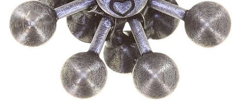 image pour Clou d'oreille Magic Fireball Blanc  Classic Size (21mm Ø)