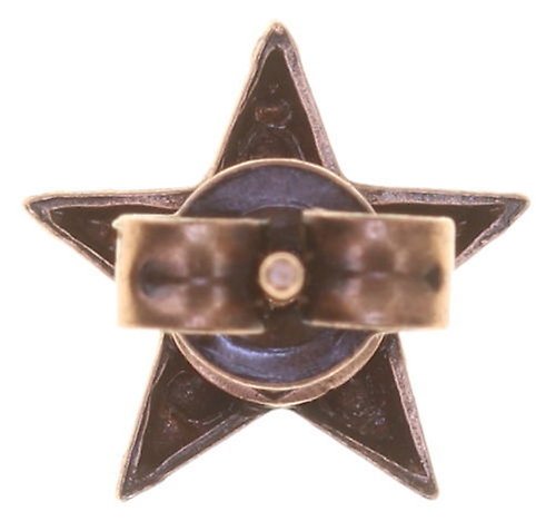 image pour Clou d'oreille Dancing Star Rouge  size XS