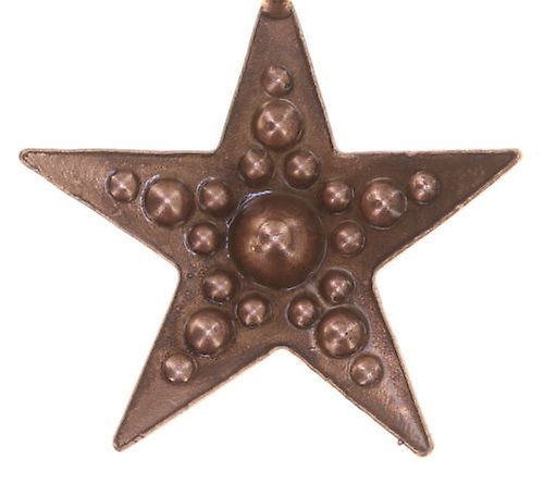 image pour Boucles d'oreilles pendantes Dancing Star Rouge  size L