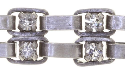 image pour Bracelet Industrial Blanc crystal 