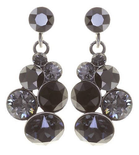 image pour Clou d'oreille pendant Petit Glamour Noir  