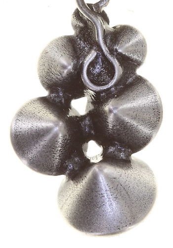 image pour Clou d'oreille pendant Petit Glamour Noir  