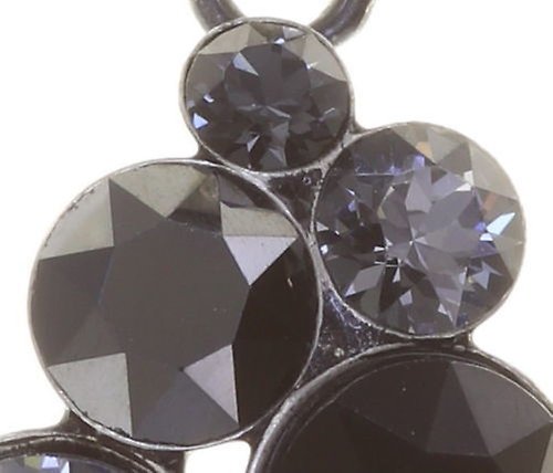 Bild für Ohrstecker baumelnd Petit Glamour Schwarz  